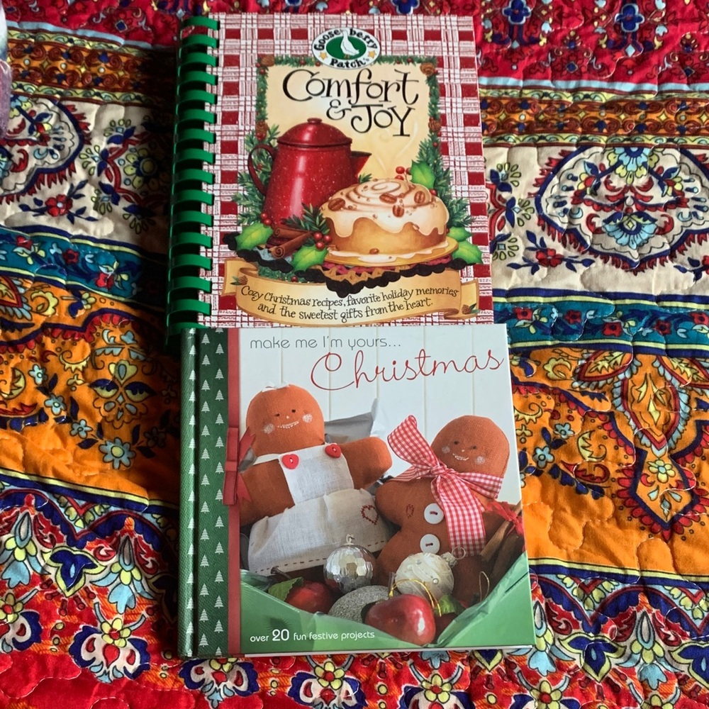 Festive Holiday Recipe and Craft Book Set